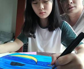 我绘画1-周远果